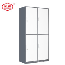 4 door steel staff uniform locker clothes wardrobe